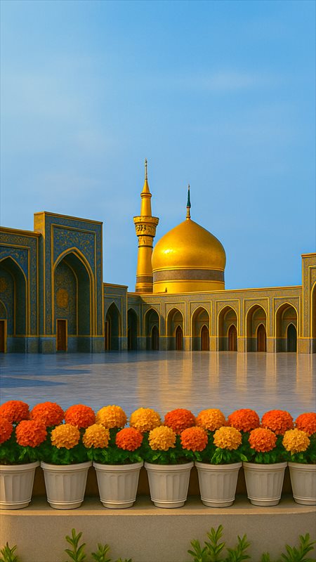 والپیپر محرم امام رضا (ع)، نسخه موبایل