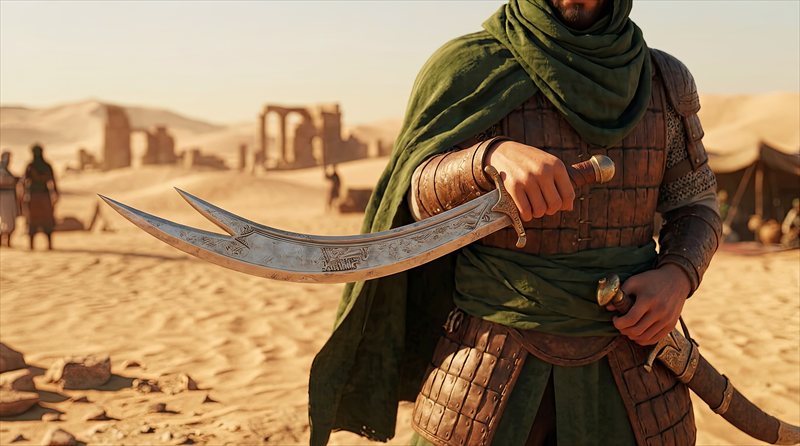 والپیپر شمشیر ذوالفقار حضرت علی (ع) برای دسکتاپ