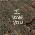 والپیپر صخره عاشقانه I Love You