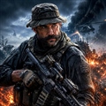 والپیپر جذاب شخصیت کاپیتان پرایس در بازی Call of Duty Modern Warefare