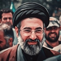 والپیپر امام مجتبی حسینی خامنه‌ای با تم نقاشی