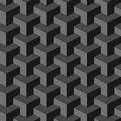 والپیپر دارک سه‌بعدی خاص به صورت معکبی