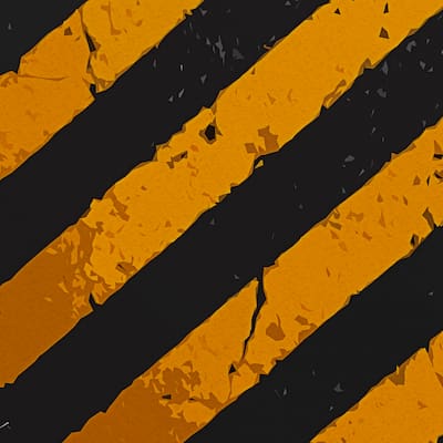 والپیپر دارک راه راه مشکی (جاده)  با سه تم رنگی بنفش، آبی و زرد