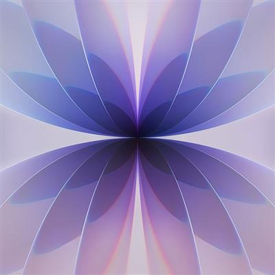 والپیپرهای استوک و اورجینال گوشی آیفون 17 با تم سبز، آبی و بنفش و نقره‌ای