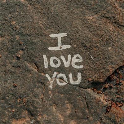 والپیپر صخره عاشقانه I Love You